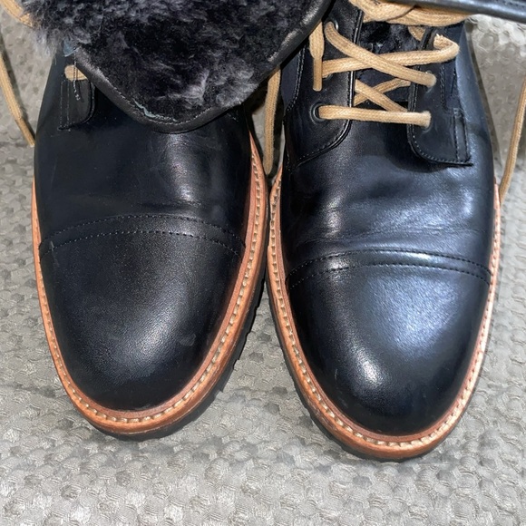 Gordon Rush Leather/Suede Combat Boots